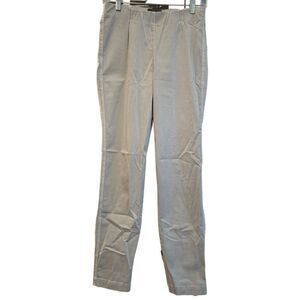 OSKA Germany Womens Pull on Pant Size 1 Gray High Rise Elastic Waist Skinny Leg